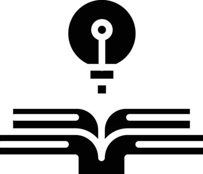 icono de vector de conocimiento