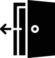 Exit Door Vector Icon