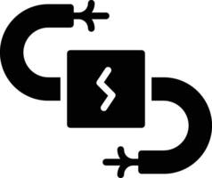 icono de vector de cableado