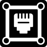 Telephone Socket Vector Icon