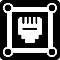 Telephone Socket Vector Icon