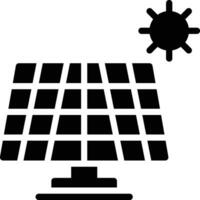 Solar Panel Vector Icon