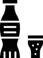 icono de vector de cola