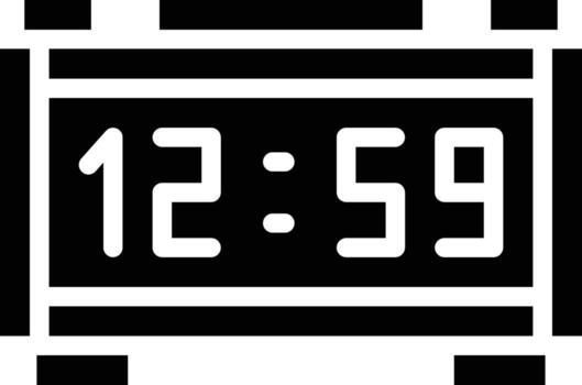 Clock Vector Icon