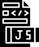 icono de vector de archivo javascript