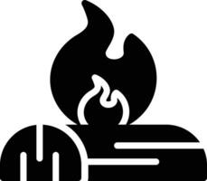 Firewood Vector Icon