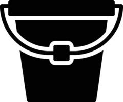 Bucket Vector Icon