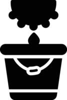 Milk Bucket Vector Icon