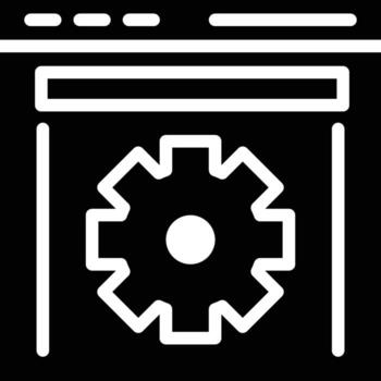 Web Optimization Vector Icon
