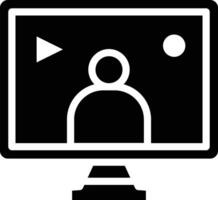 User Live Streaming Vector Icon