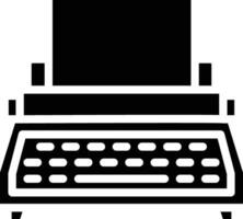 Typewriter Vector Icon