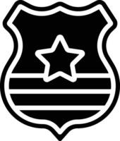 Police Badge Vector Icon