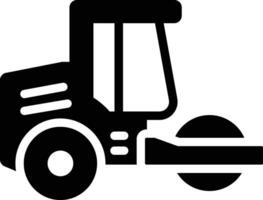 Road Roller Vector Icon