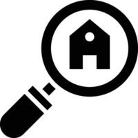 Search House Vector Icon