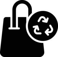 Bag Recycling Vector Icon