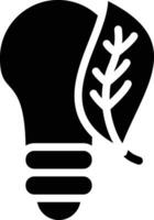 Eco Bulb Vector Icon