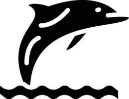 Dolphin Vector Icon