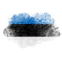 Estonia Brush Flag png