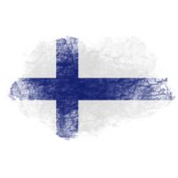 Finland borstel vlag png