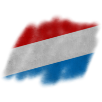 Luxembourg Flag Paint png