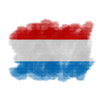 luxemburg flagga måla png