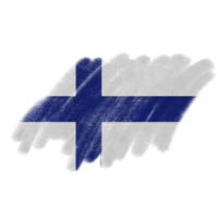 Finlandia spazzola bandiera png