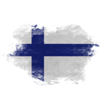 Finland Brush Flag png