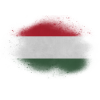 húngaro bandeira escova png