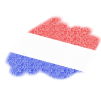 Netherlands Brush Flag png