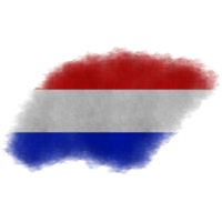 Netherlands Brush Flag png