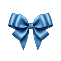 AI generated cute ribbon isolated on transparent background png