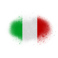 bandiera pennello italia png