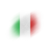 bandeira de pincel da itália png