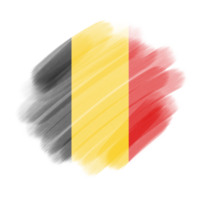 Belgium Brush Flag png