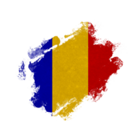 Roumanie brosse drapeau png