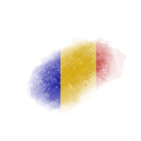 rumänien borsta flagga png