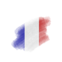 French Brush Flag png