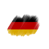 bandiera della spazzola della germania png