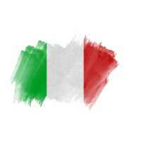 Italy Brush Flag png