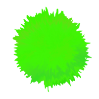 abstrait artistique vert aquarelle éclaboussure png