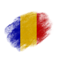 Roumanie brosse drapeau png