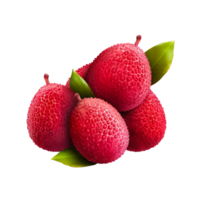 ai genererad litchi isolerat på transparent bakgrund png