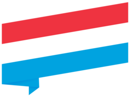 Luxemburgo bandeira onda png