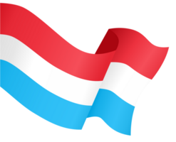 Luxembourg drapeau vague png