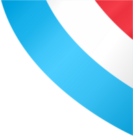 Luxembourg flag wave png