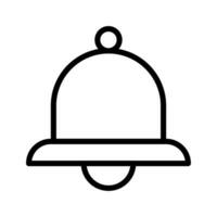 bell icon or logo illustration outline style. Icons ecommerce. vector