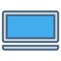 laptop icon or logo illustration style. Icons ecommerce. vector