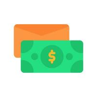 envelope dollar icon or logo illustration style. Icons ecommerce. vector