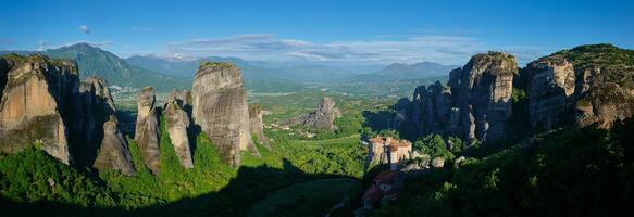 Monasteries of Meteora, Greece photo