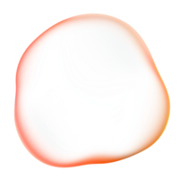 bulle goutte Orange png